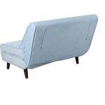 sofa cama vilna 2 plazas tejido velvet azul claro 1