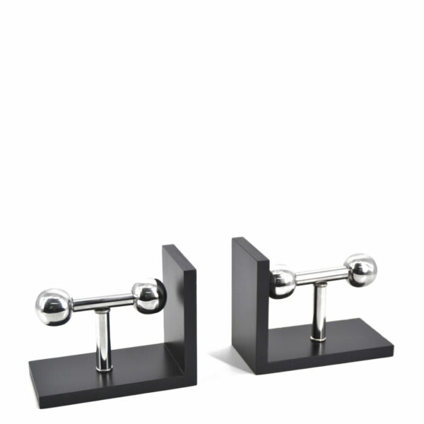 Sujetalibros Prince Plata-Negro