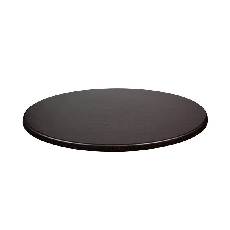 tablero de mesa werzalit alemania wengue 103 60 cms de diametro