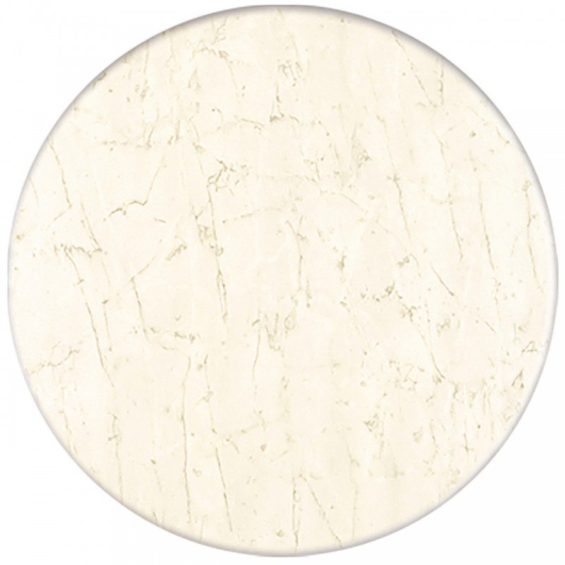 tablero de mesa werzalit sm 70 marmor bianco 60 cms de diametro
