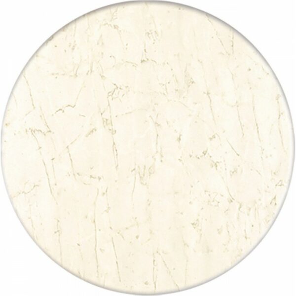 tablero de mesa werzalit sm 70 marmor bianco 70 cms de diametro