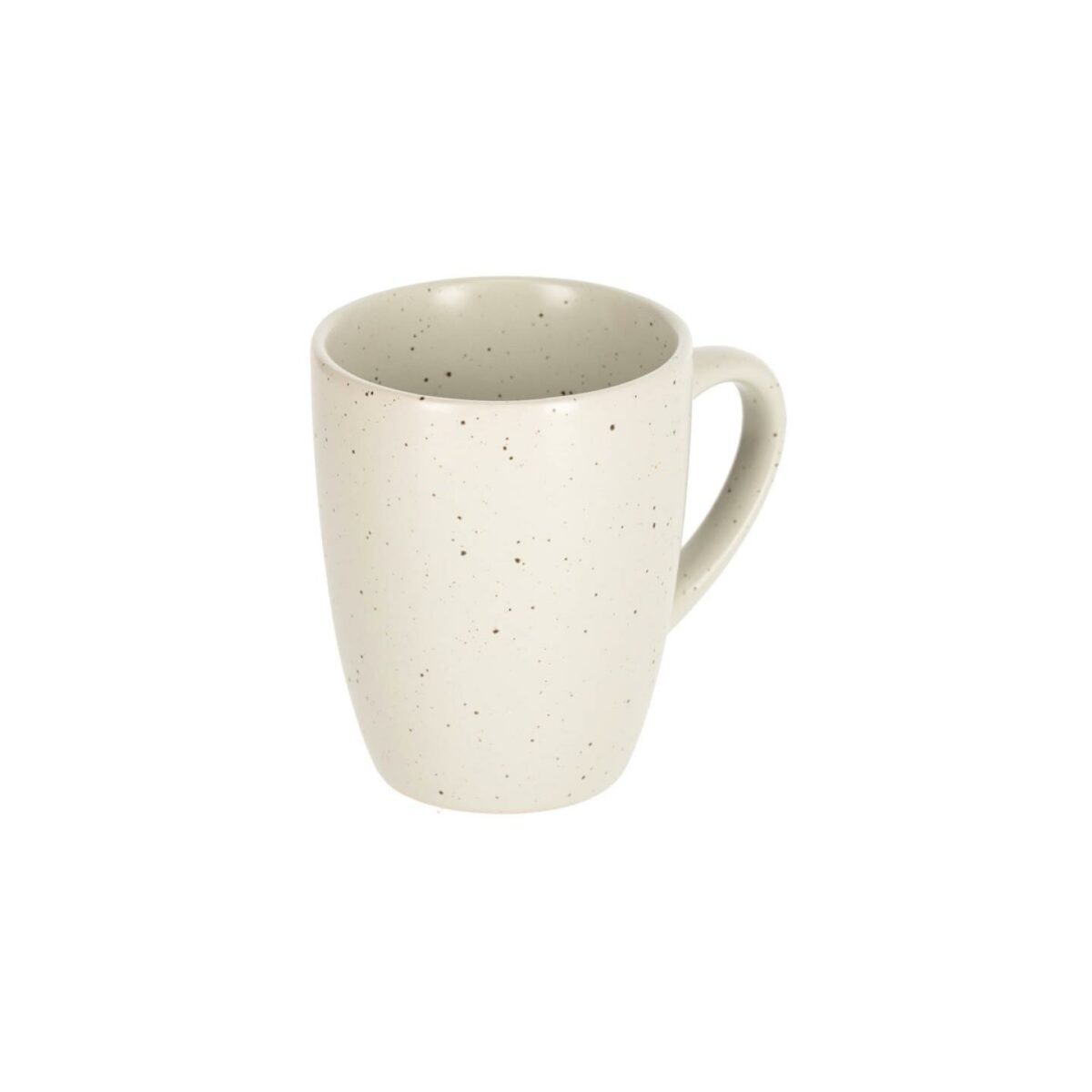 Taza Aratani de cerámica blanco