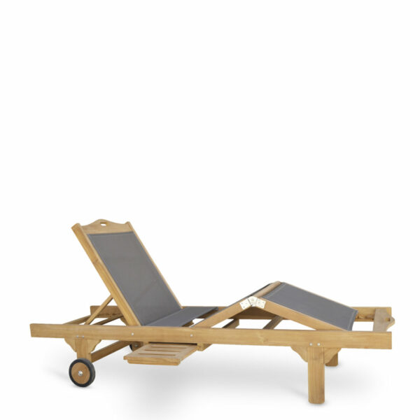 Tumbona Jardín Screen Articulada Con Ruedas