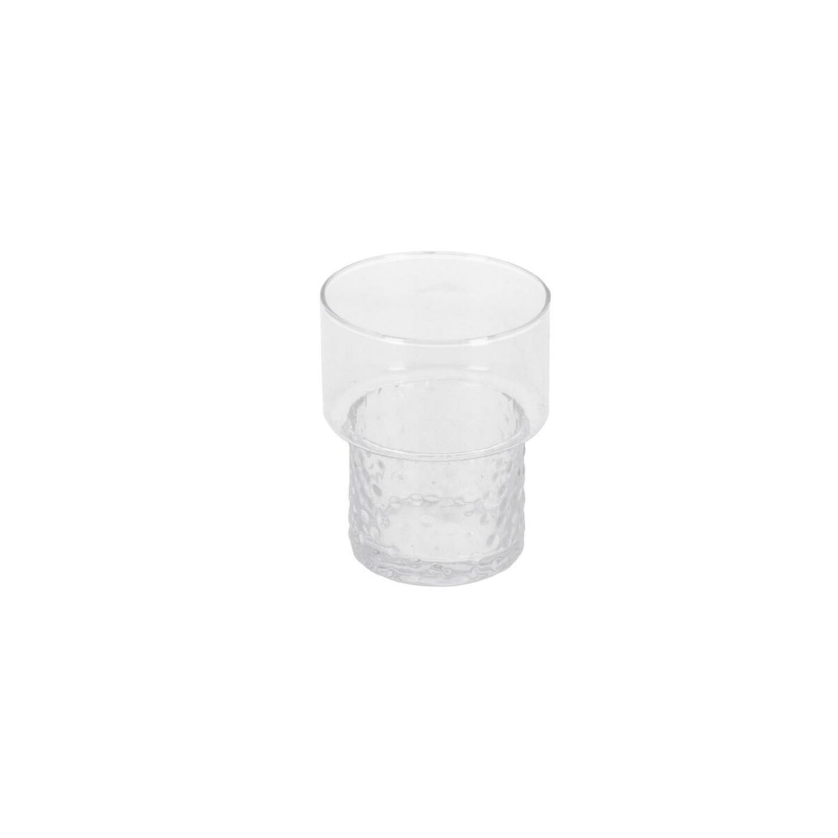 Vaso Saree de cristal transparente