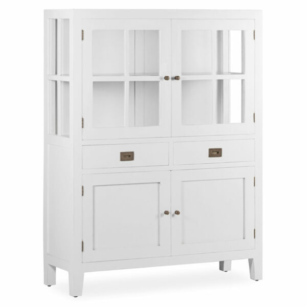 Vitrina Everest 2 Cajones 4 Puertas 2 Estantes