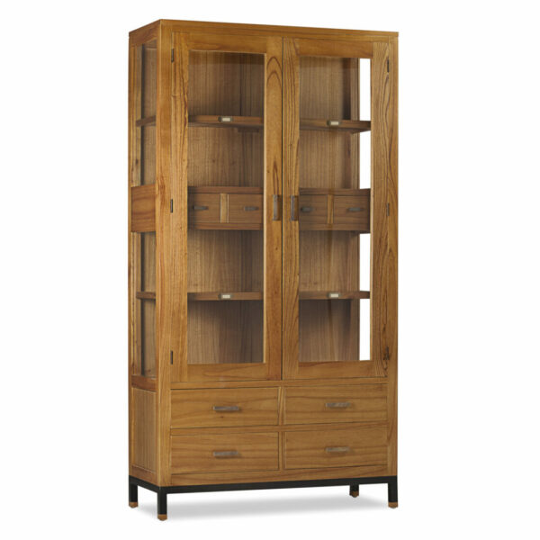 Vitrina Madhu 8 Cajones 2 Puertas