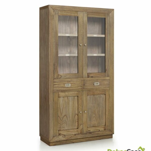 Vitrina Merapi 2 Cajones 4 Puertas