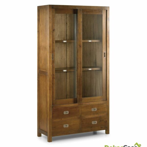 Vitrina Star 4 Cajones 2 Puertas Correderas