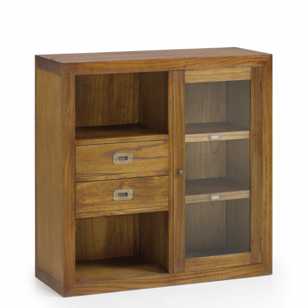 Vitrina Star Combi Derecha 2 Cajones 1 Puerta