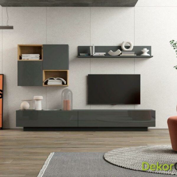 MUEBLE SALÓN BLANCO O GRAFITO