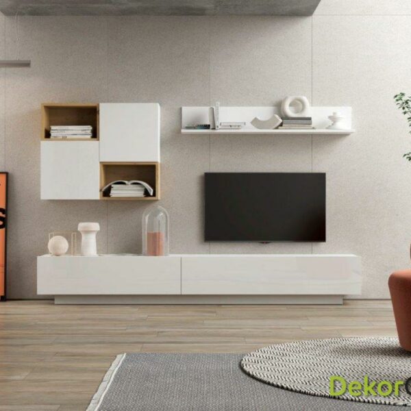 MUEBLE SALÓN BLANCO O GRAFITO
