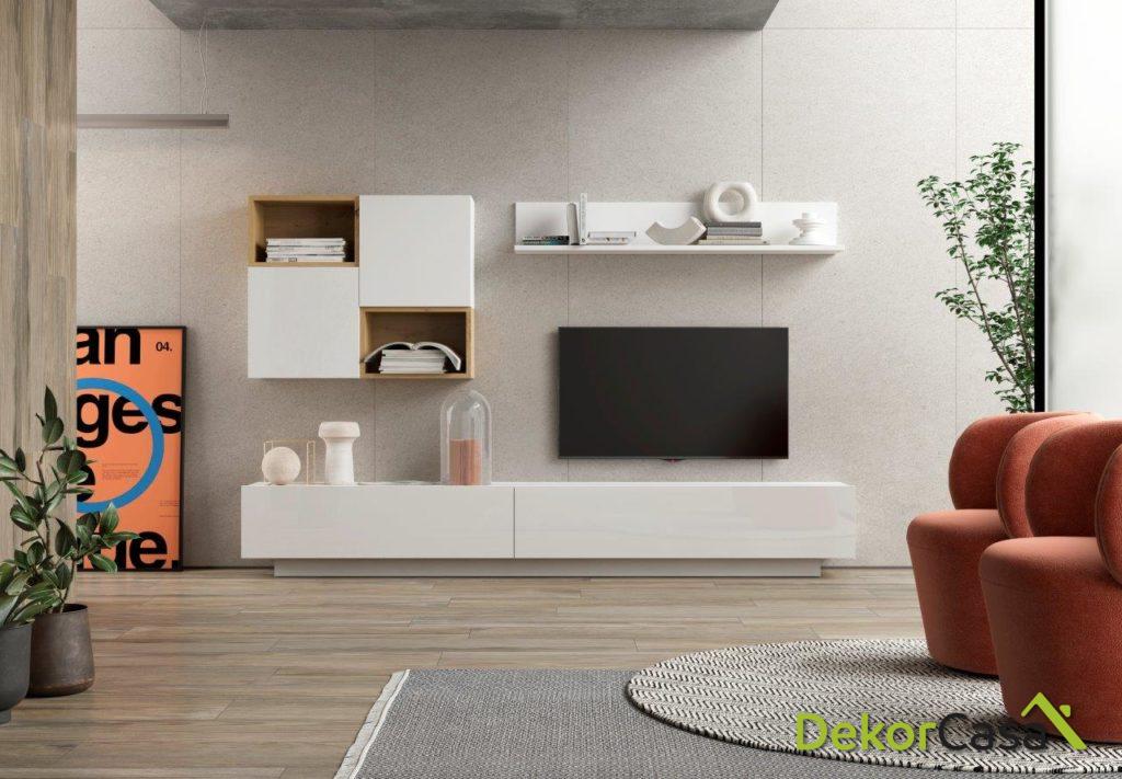 MUEBLE SALÓN BLANCO O GRAFITO