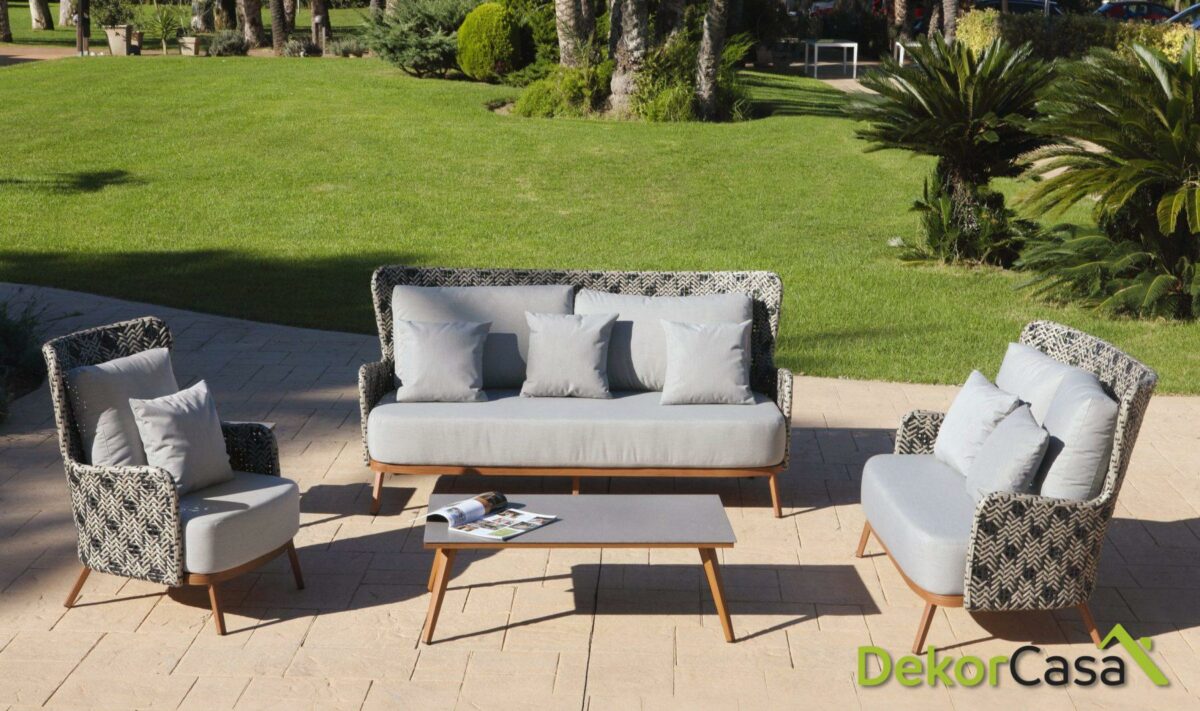 Sofá de exterior Chipre 2 plazas, Muebles Terraza y Jardin