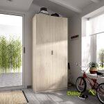 armario madera 2 puertas 80 cm 1
