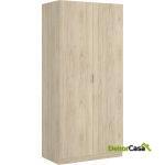 armario madera 2 puertas 80 cm 9