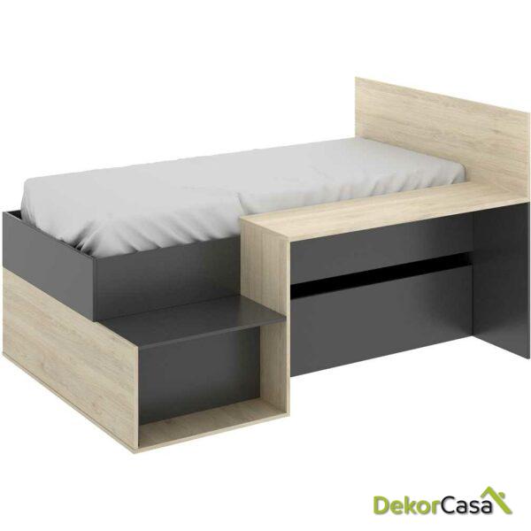 cama nordica con escritorio 3
