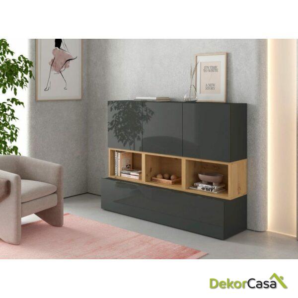 mueble auxiliar color grafito 1