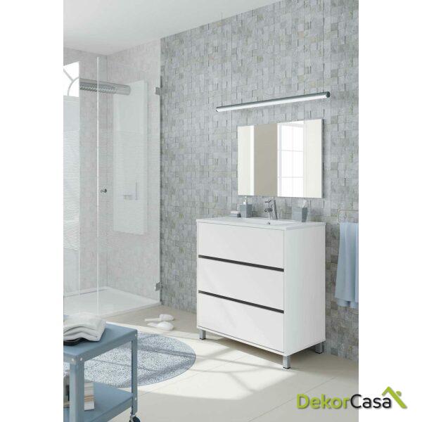 Mueble de lavabo 3 cajones