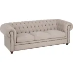 sofa beige grisaceo tejido madera salon 6