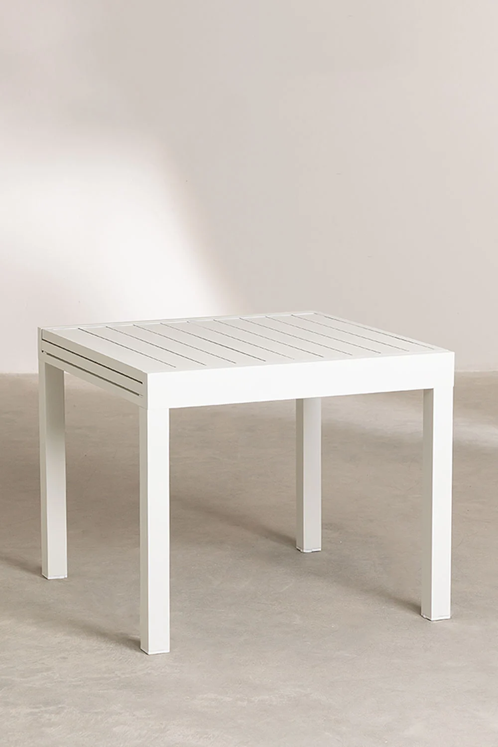 mesa extensible de jardin en aluminio 90 180x90 cm starmi 4