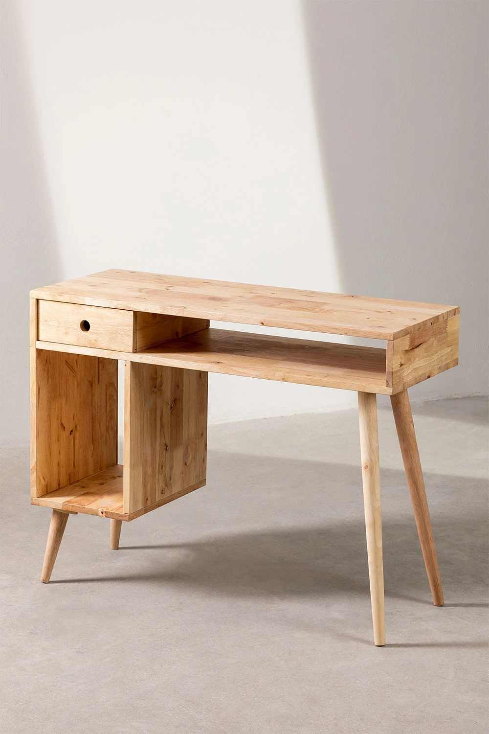 escritorio con almacenaje en madera arlan 1