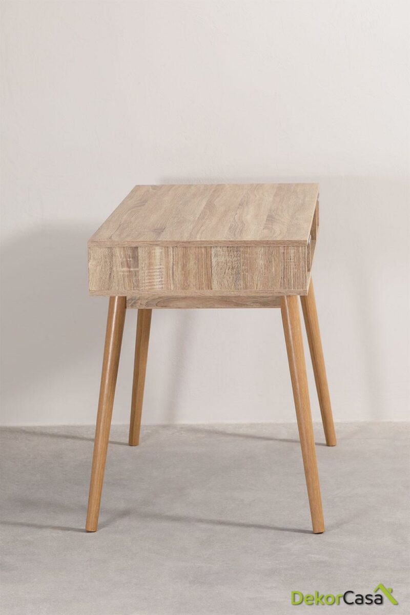 escritorio en madera de pino y abeto baldri 1