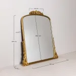 espejo de pared en metal alford 2