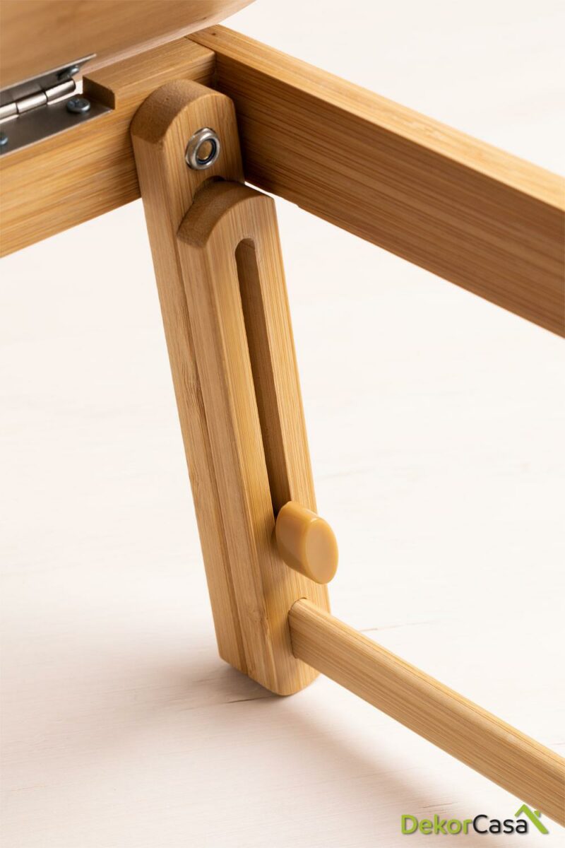 mesa auxiliar plegable para portatil en bambu tecnik 2
