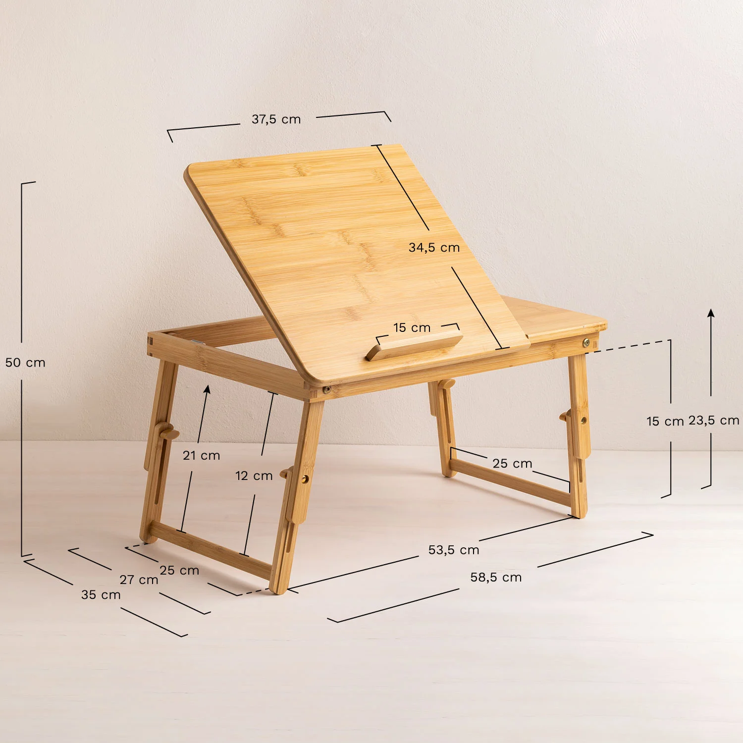 mesa auxiliar plegable para portatil en bambu tecnik 5