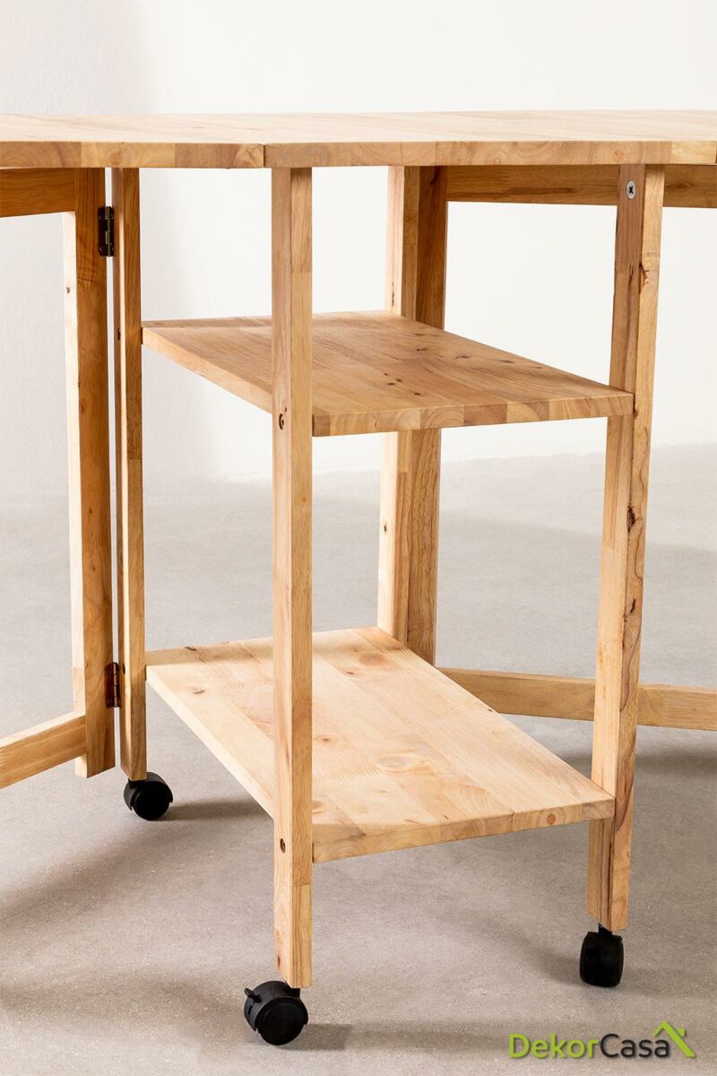 mesa plegable en madera arlan 1