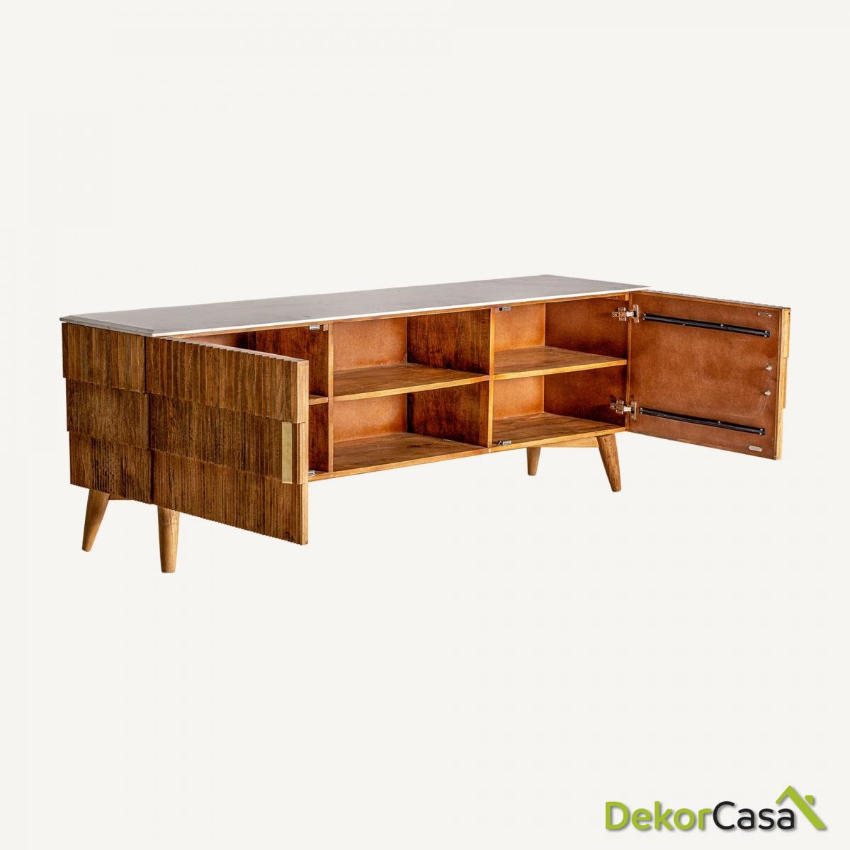 mueble tv plisse wood 3