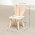 silla en madera buny style kids 1