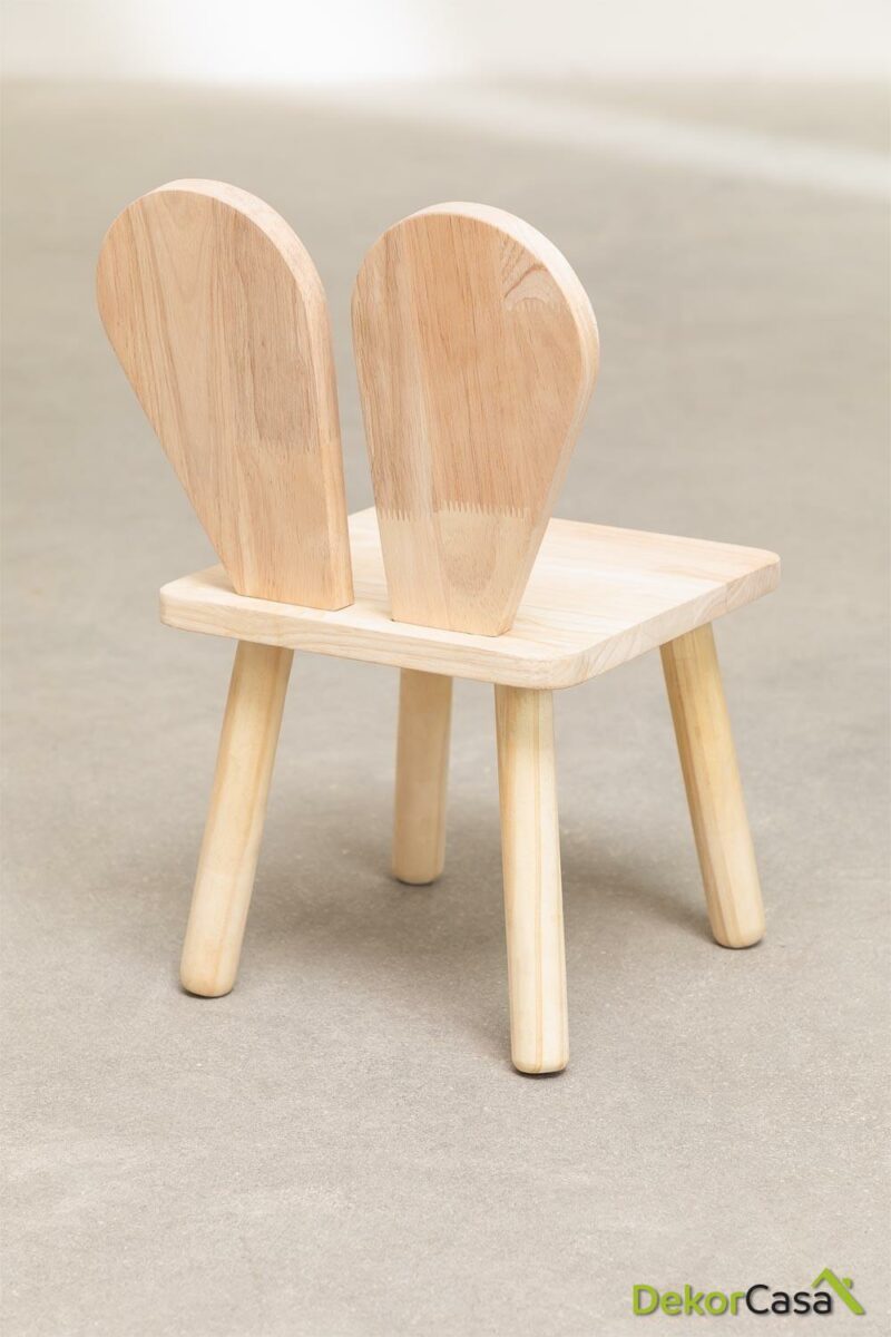 silla en madera buny style kids 2