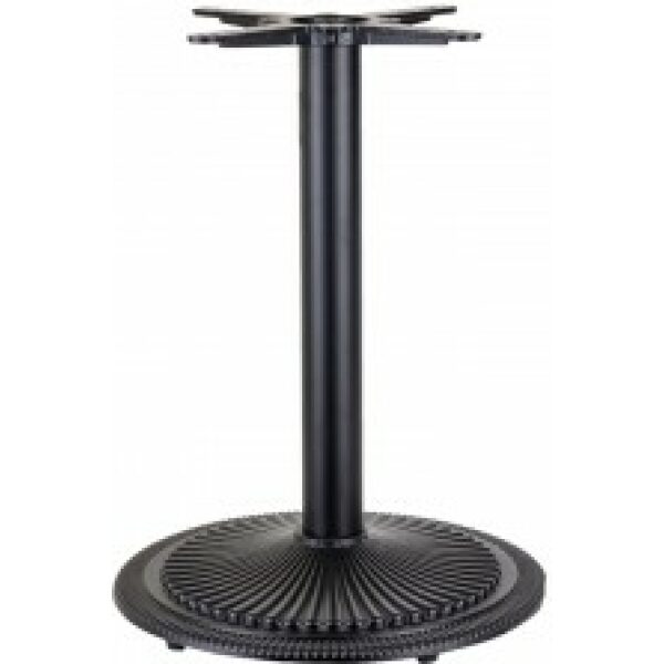 base de mesa arno negra 45 cms de diametro altura 72 cms