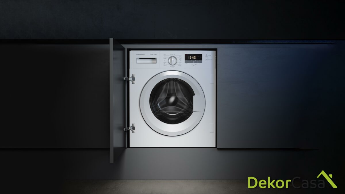 EVVO Lavadora-secadora integrable Wi8w6s - 8 Kg lavado/ 6 Kg secado,1400RPM  : : Grandes electrodomésticos