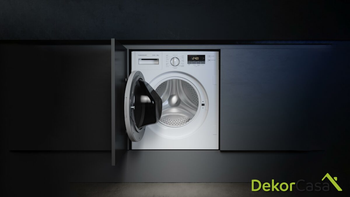 Lavadora secadora integrable Serie 700 DualCare de 8 kg Lavadora