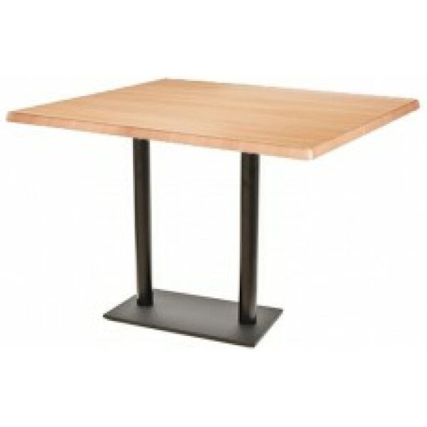 mesa beverly alta negra base rectangular y tapa de 110 x 70 cms color a elegir