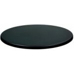 Mesa beverly negra base de 72 cms y tapa de 80 cms color a elegir 1