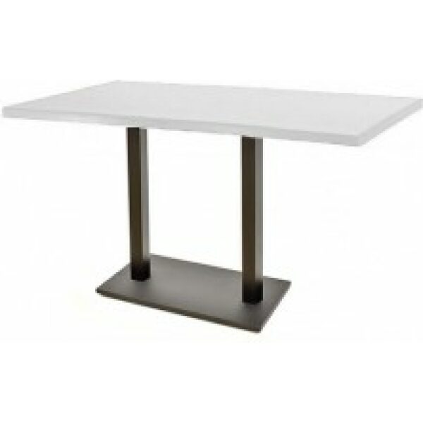 mesa beverly negra base rectangular y tapa de 110 x 70 cms color a elegir