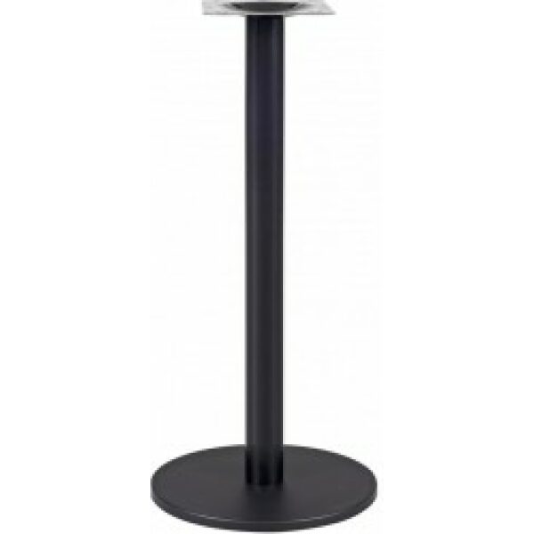 mesa boheme alta negra base de 110 cms y tapa de 70 x 70 cms color a elegir 1