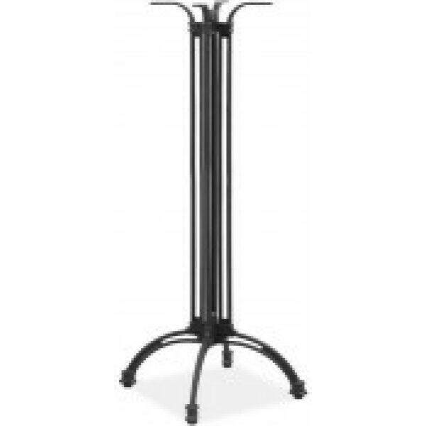 mesa eiffel new alta aluminio 4 pies negra base de 108 cms y tapa 60 cms color a elegir 1
