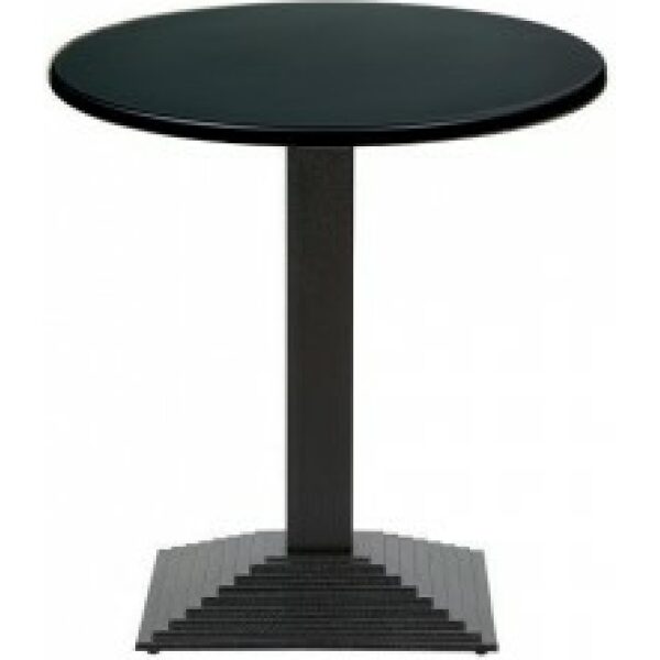 Mesa elba negra base de 72 cms y tapa de 80 cms color a elegir