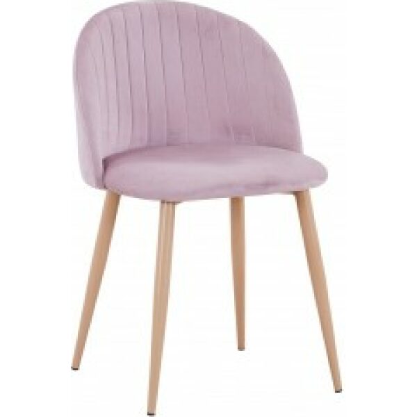 silla velvet new patas metalicas terciopelo rosa 25