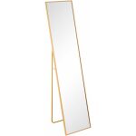 Espejo Oro Aluminio-Cristal 35 X 2,50 X 151 Cm