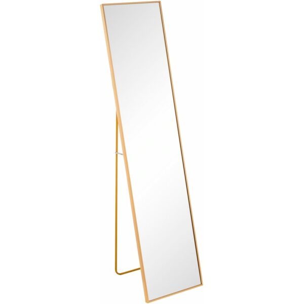 Espejo Oro Aluminio-Cristal 35 X 2,50 X 151 Cm