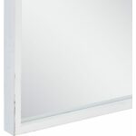 Espejo Ventana Blanco Metal-Cristal 90 X 3 X 120 Cm