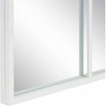 Espejo Ventana Blanco Metal-Cristal 90 X 3 X 180 Cm