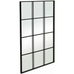 Espejo Ventana Metal-Cristal Decoración 90 X 3 X 120 Cm