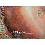 Pintura Mujer Multicolor Lienzo 120 X 3,50 X 90 Cm