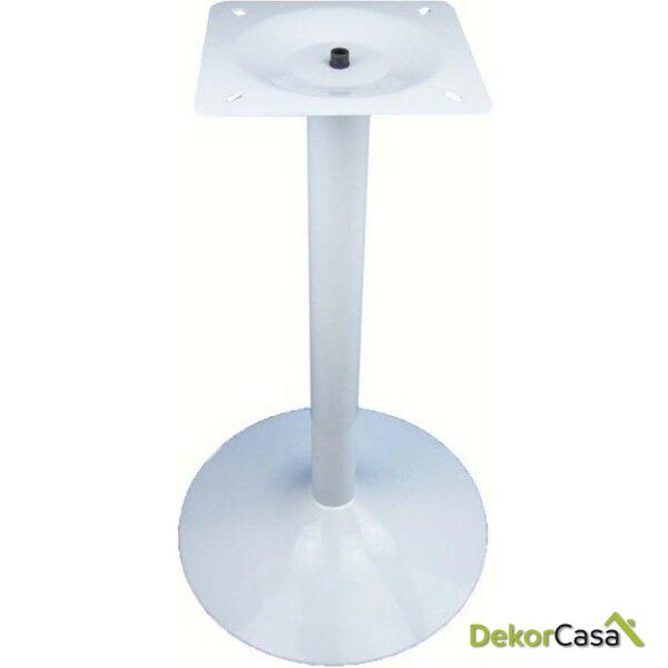 Base de mesa criss blanca base de 45 cms de diametro altura 73 cms
